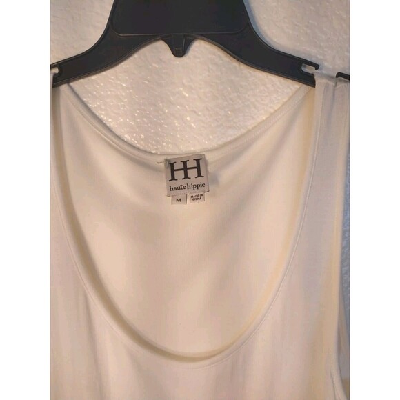 Haute Hippie Theses More Room In A Broken Heart Embellished Graphic Tee Tank M - Picture 3 of 5